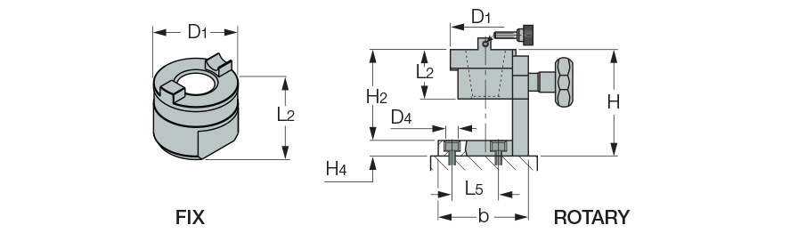 TOOL CLAMP 30 ROTARY